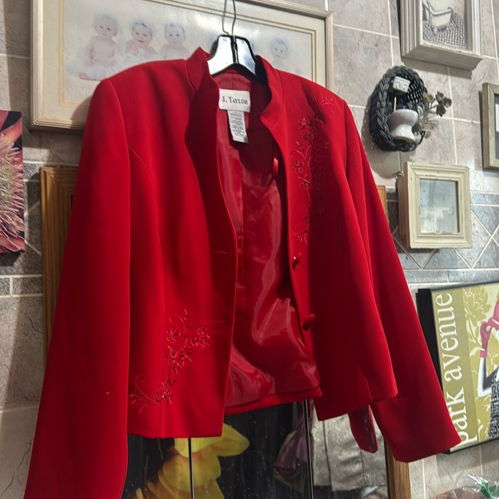 J Taylor blazer jacket